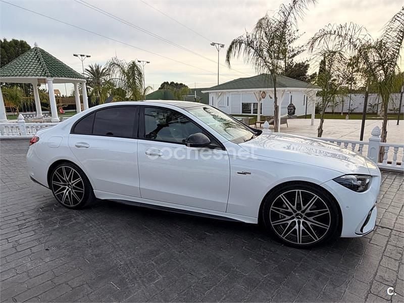 Usado Mercedes C43 AMG 408 CV (300 kW) 2023 Blanco Berlina