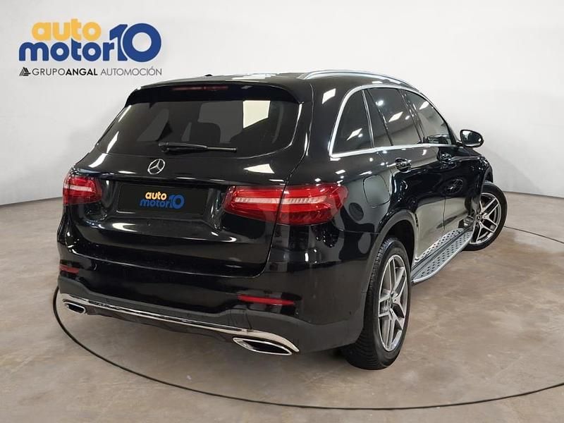 Usado Mercedes GLC220 170 CV (125 kW) 2018 Negro SUV