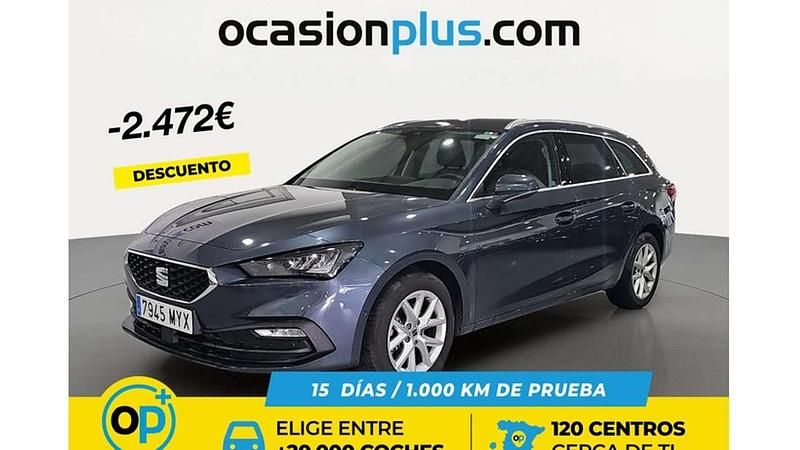 Usado Seat Leon ST Style 116 CV (85 kW) 2025 Gris Familiar