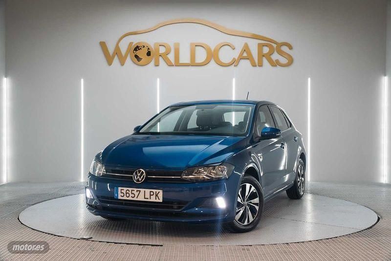 Azul Usado 2021 VW Polo Advance Utilitario | 15.995 € (Precio justo) - Imagen 1/4