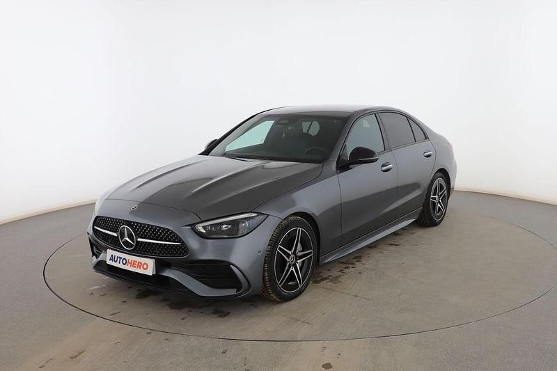 Gris Usado 2021 Mercedes C200 AMG line Berlina | 37.299 € (Precio justo) - Imagen 1/3