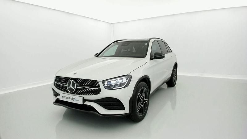 Blanco polar Usado 2022 Mercedes GLC220 AMG line | 43.020 € - Imagen 1/4