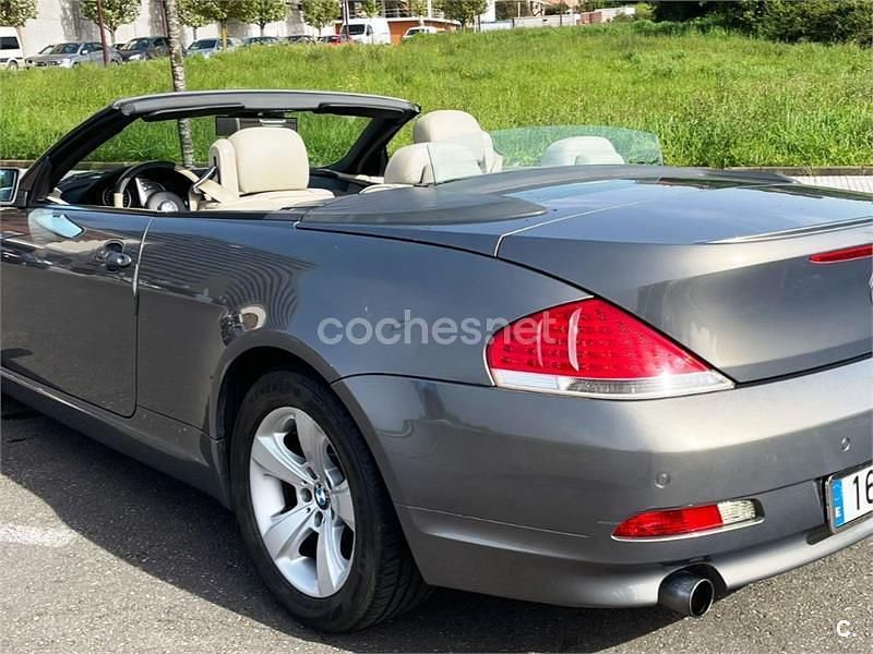 Usado BMW 630 Cabriolet 258 CV (189 kW) 2007 Verde Descapotable