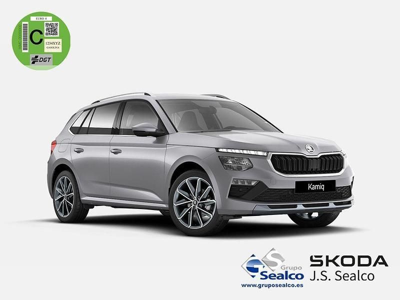 Gris Nuevo 2025 Skoda Kamiq Sport SUV | 28.078 € (Caro) - Imagen 1/4