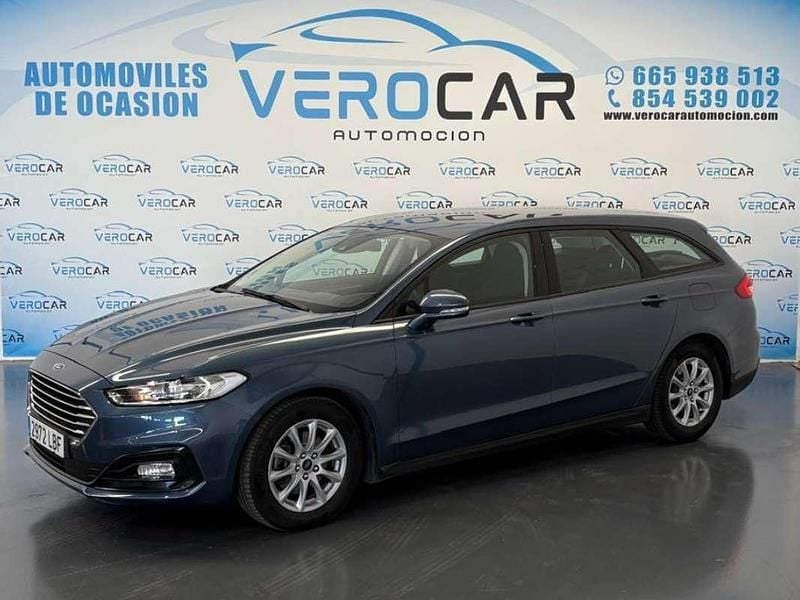 Azul Usado 2019 Ford Mondeo Trend Familiar | 15.900 € (Un poco caro) - Imagen 1/4