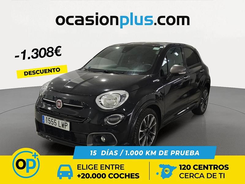 Negro Usado 2022 Fiat 500X Sport SUV | 14.390 € (Buen precio) - Imagen 1/4