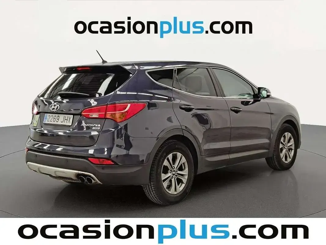 Usado Hyundai Santa Fe 150 CV (110 kW) 2015 Azul SUV