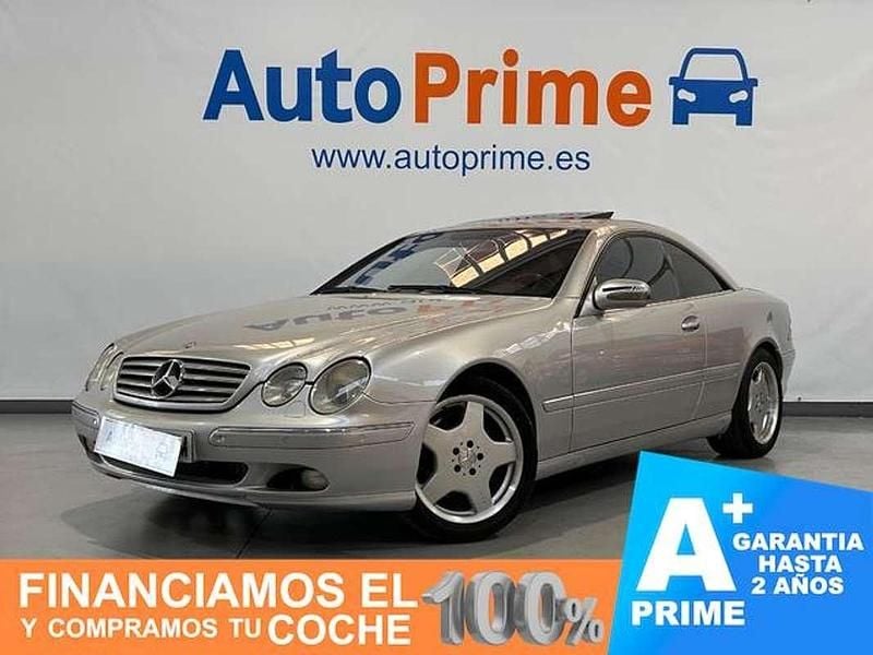 Usado Mercedes CL500 306 CV (225 kW) 2002 Plateado Coupe