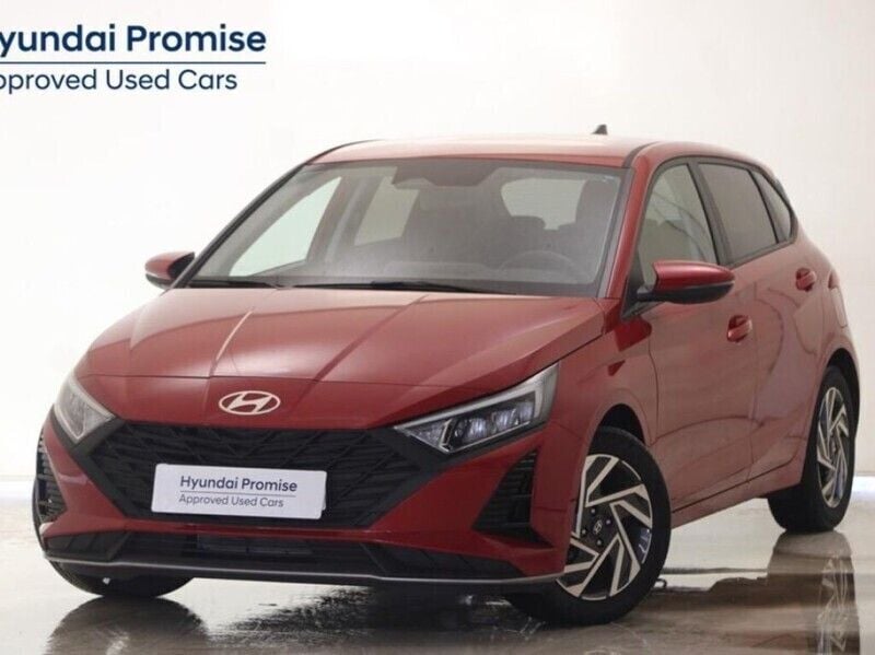 Rojo Usado 2024 Hyundai i20 Berlina | 15.990 € (Buen precio) - Imagen 1/4