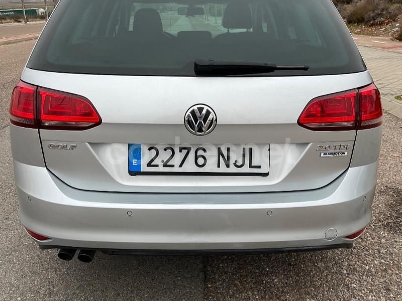 Usado VW Golf VII Sportline 150 CV (110 kW) 2015 Gris / plata Familiar