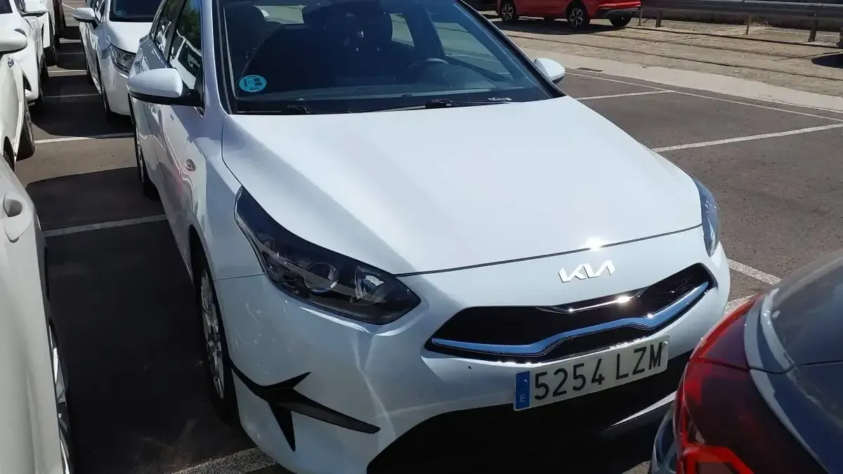 Usado Kia Ceed 101 CV (74 kW) 2022 Blanco Utilitario