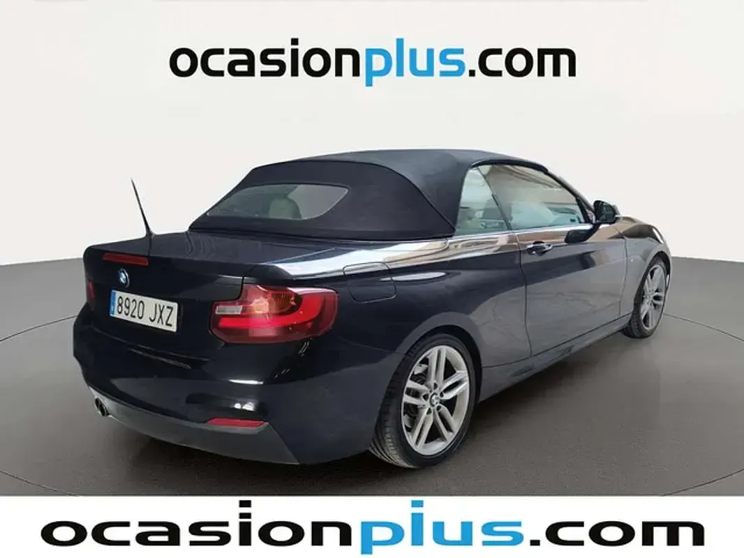 Begagnad BMW 220 190 HK (139 kW) 2017 Svart Cab