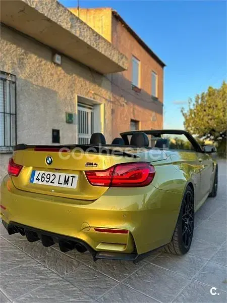 Usado BMW M4 Cabriolet Competition Edition 431 CV (317 kW) 2018 Amarillo Descapotable