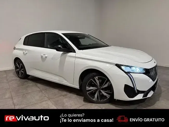 Usado Peugeot 308 Allure 130 CV (95 kW) 2022 Blanco Berlina