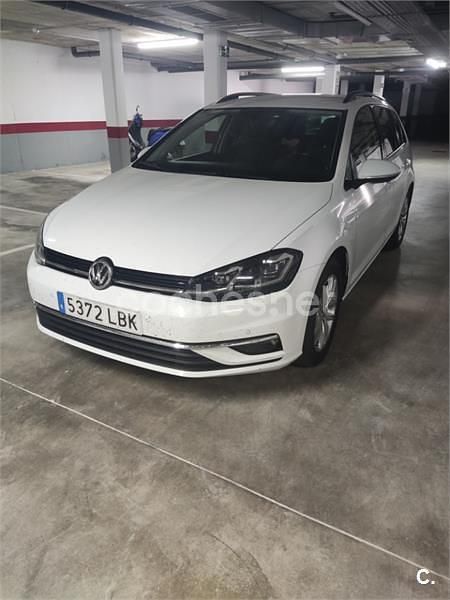Blanco Usado 2019 VW Golf VII Sport Familiar | 14.500 € (Buen precio) - Imagen 1/4