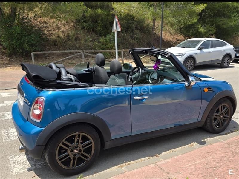 Usado Mini Cooper D Cabriolet 112 CV (82 kW) 2013 Azul Descapotable