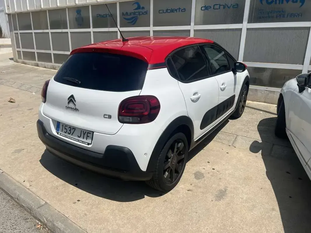 Usado Citroën C3 PureTech 82 CV (60 kW) 2017 Blanco Utilitario