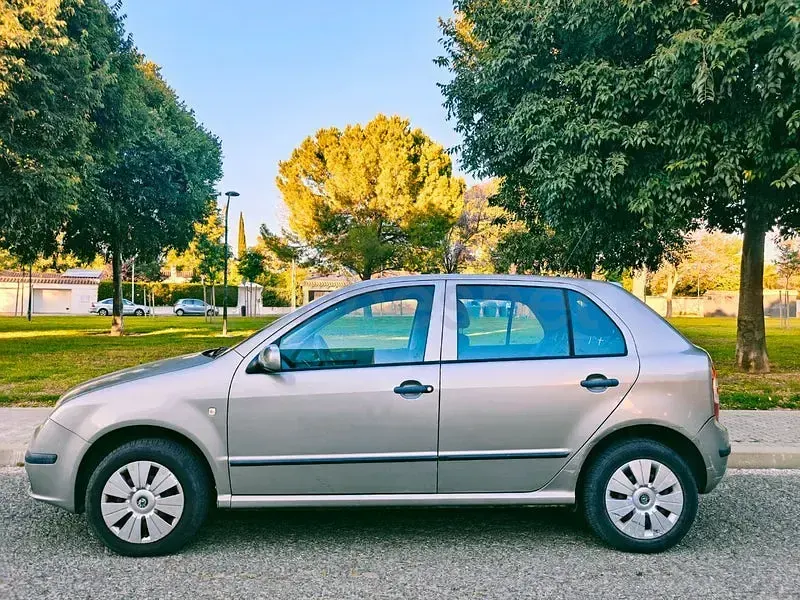 Usado Skoda Fabia 70 CV (51 kW) 2006 Beige Berlina