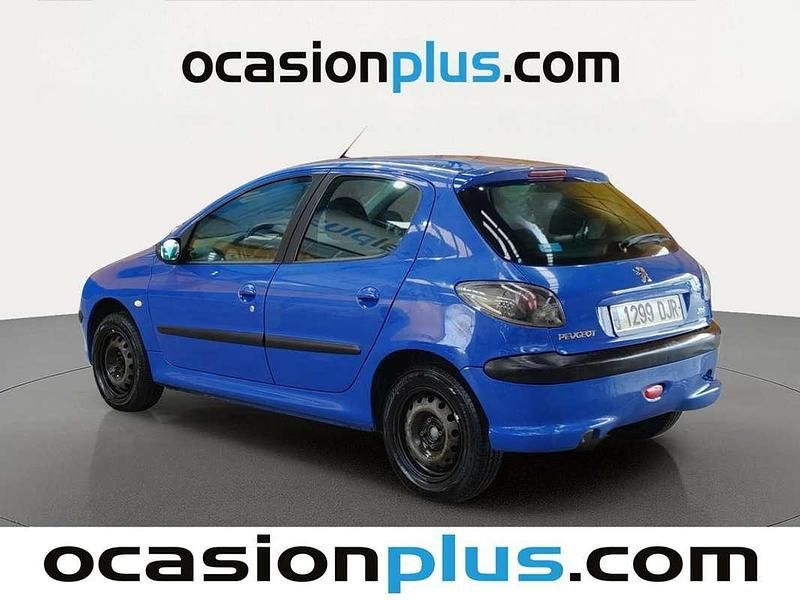 Usado Peugeot 206 75 CV (55 kW) 2005 Azul Utilitario