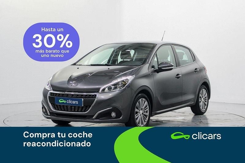 Gris Usado 2018 Peugeot 208 Signature Sky Utilitario | 8990 € (Precio justo) - Imagen 1/4