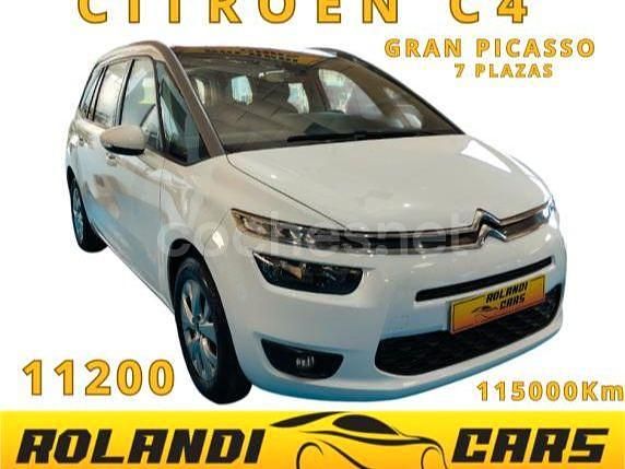 Blanco Usado 2015 Citroën Grand C4 Picasso Intensive Monovolumen | 10.500 € (Un poco caro) - Imagen 1/4