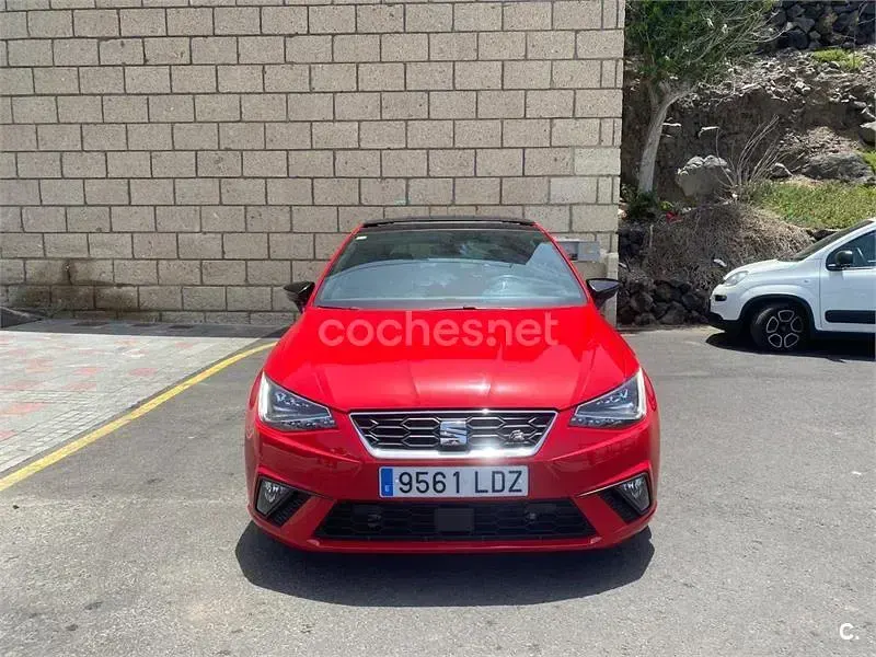 Usado Seat Ibiza FR 115 CV (84 kW) 2020 Rojo Utilitario