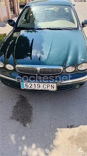Usado Jaguar X-type Executive 130 CV (95 kW) 2003 Verde Berlina
