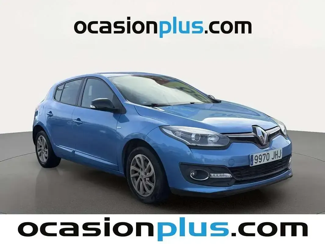 Usado Renault Mégane III Intens 116 CV (85 kW) 2015 Azul Utilitario