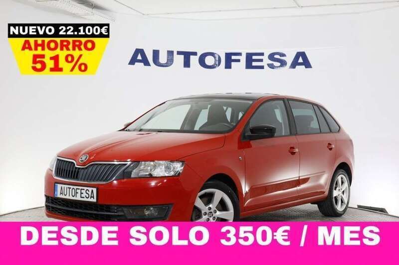 Rojo Usado 2014 Skoda Rapid Style Berlina | 10.450 € - Imagen 1/4