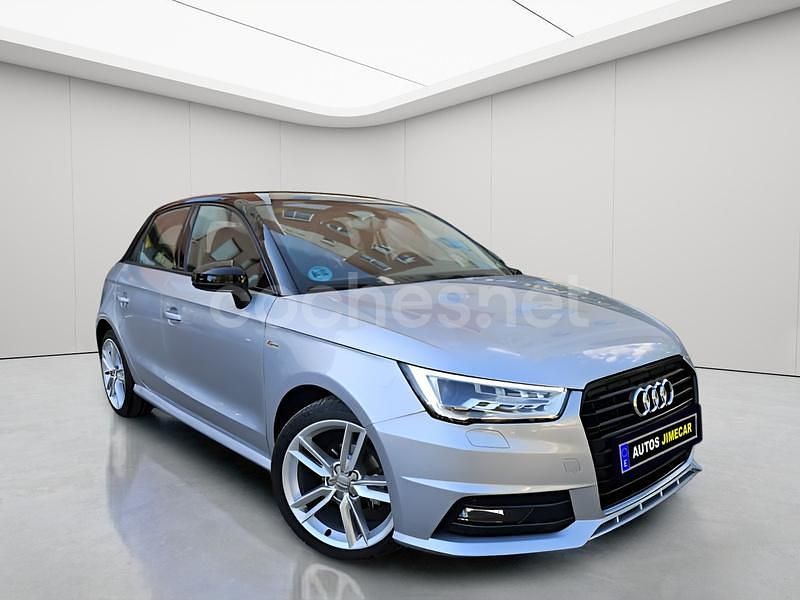 Usado Audi A1 Sportback S-Line 95 CV (69 kW) 2018 Gris / plata Utilitario