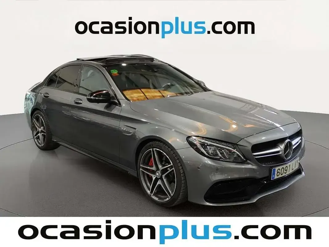 Usado Mercedes C63 AMG AMG 510 CV (375 kW) 2018 Gris Berlina