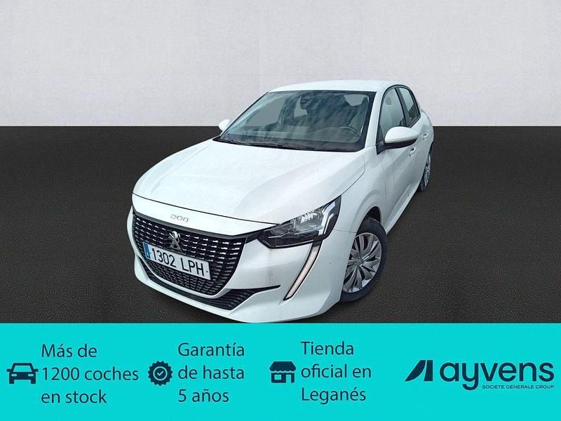 Blanco Usado 2021 Peugeot 208 Active Utilitario | 10.200 € (Super precio) - Imagen 1/4