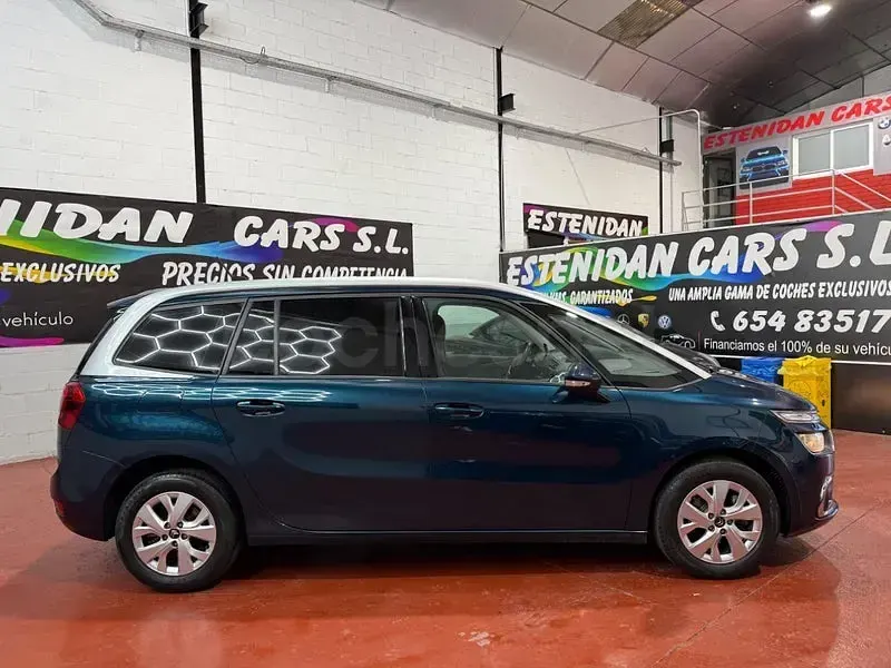 Usado Citroën C4 SpaceTourer Shine 130 CV (95 kW) 2020 Azul Monovolumen