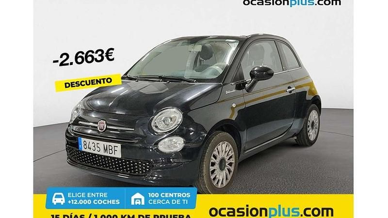 Negro Usado 2022 Fiat 500C Dolcevita Descapotable | 9769 € (Buen precio) - Imagen 1/4