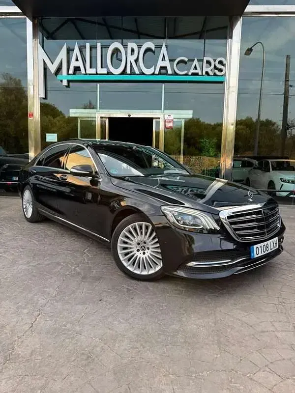 Usado Mercedes S350 286 CV (210 kW) 2019 Negro Berlina