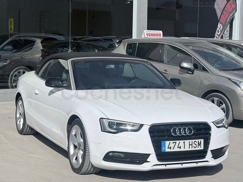 Usado Audi A5 Cabriolet 177 CV (130 kW) 2013 Blanco Descapotable