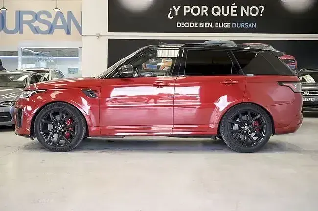 Usado Land Rover Range Rover Sport SVR 575 CV (422 kW) 2021 Rojo SUV