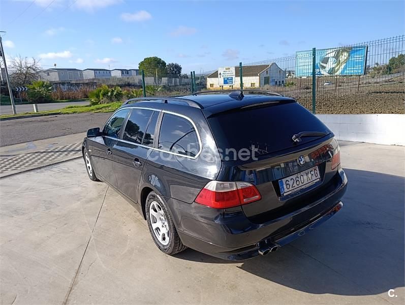 Usado BMW 525 163 CV (119 kW) 2005 Negro Familiar