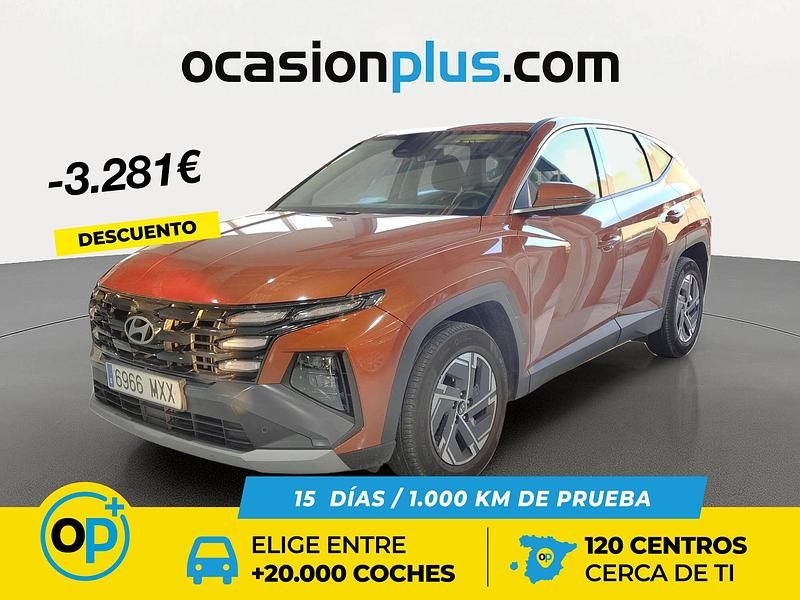 Naranja Usado 2025 Hyundai Tucson SUV | 25.100 € (Precio justo) - Imagen 1/4