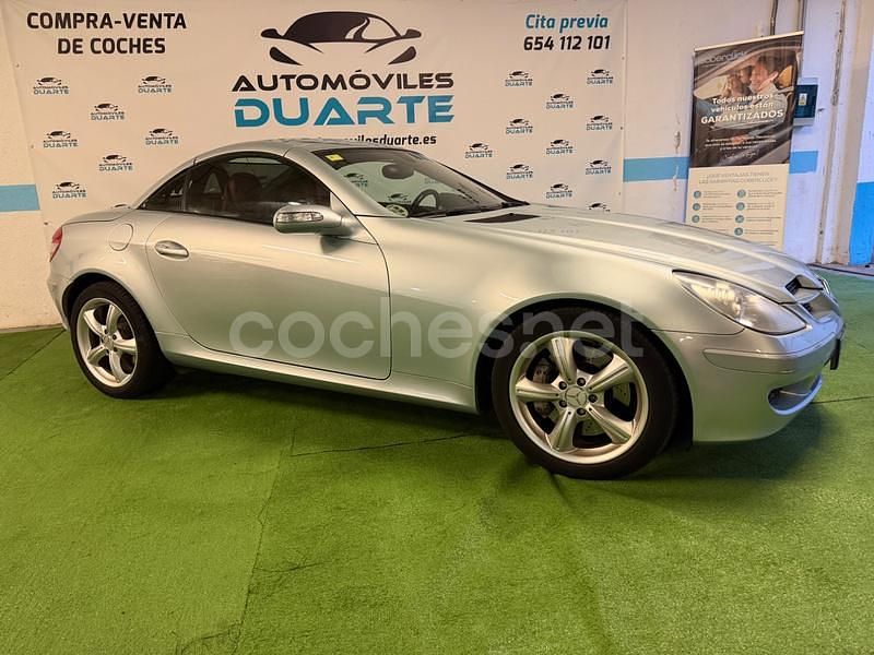 Usado Mercedes SLK350 272 CV (200 kW) 2005 Gris / plata Descapotable