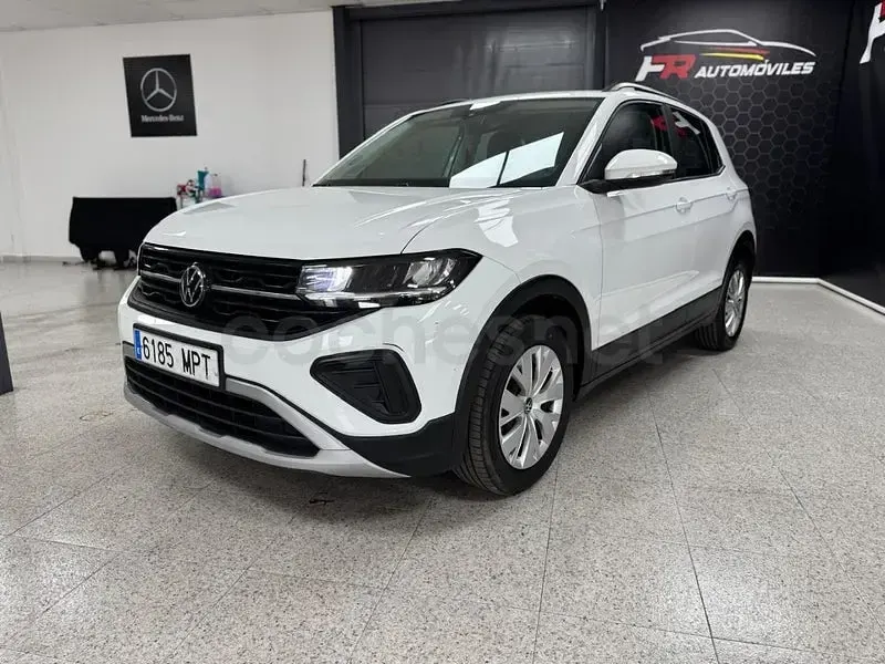 Usado VW T-Cross Life 95 CV (69 kW) 2024 Blanco SUV