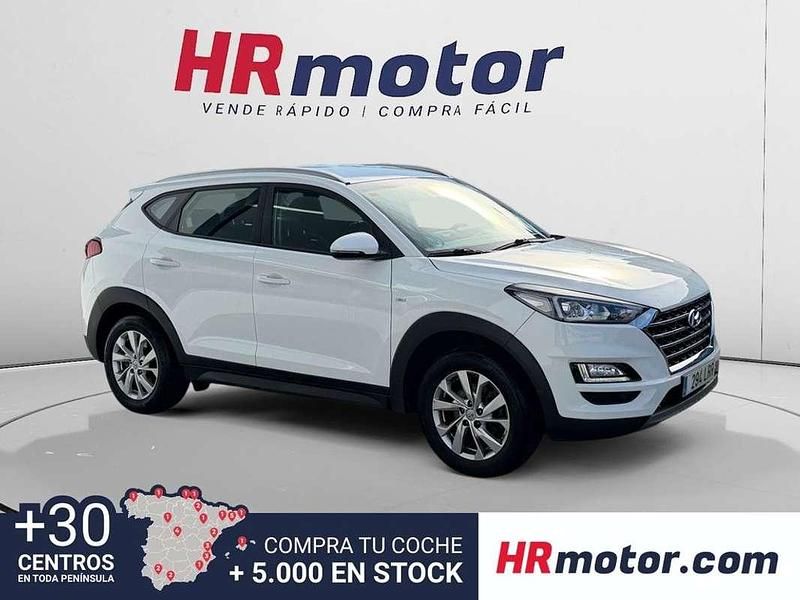 Blanco Usado 2021 Hyundai Tucson SUV | 17.590 € (Buen precio) - Imagen 1/4