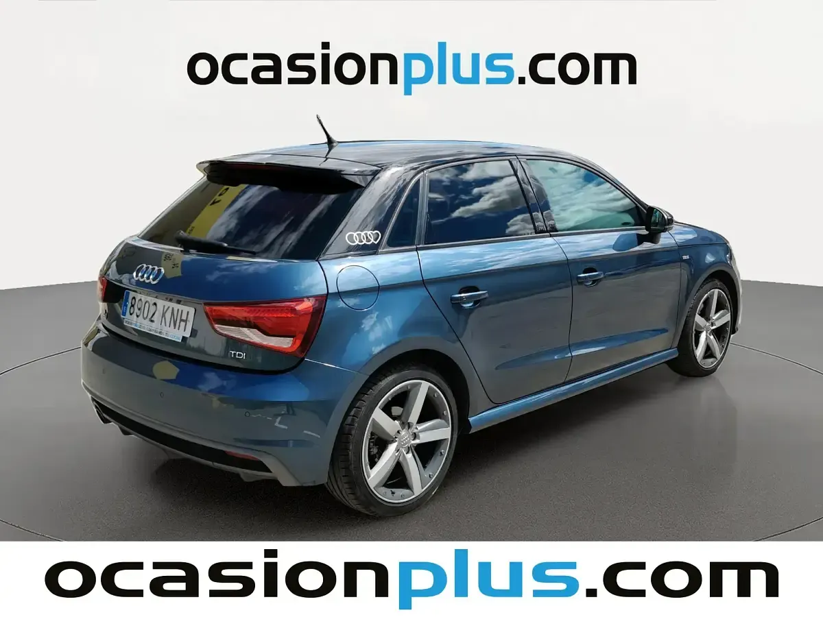Usado Audi A1 116 CV (85 kW) 2018 Azul