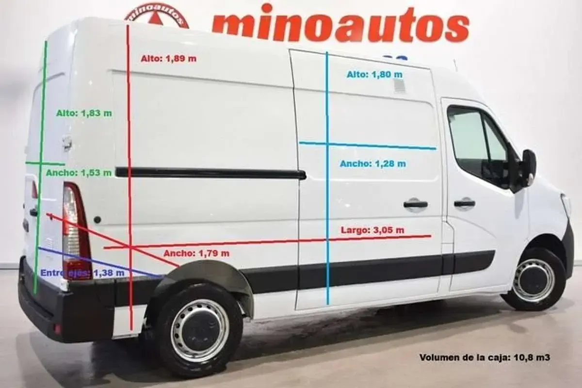 Usado Renault Master 135 CV (99 kW) 2021 Blanco Monovolumen