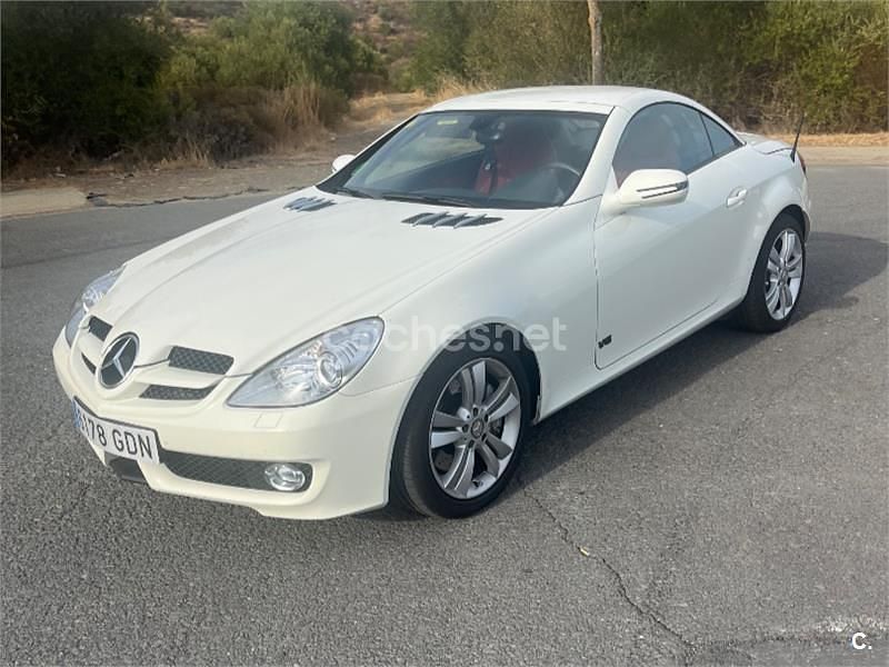 Blanco Usado 2008 Mercedes SLK350 Descapotable | 20.000 € (Caro) - Imagen 1/4