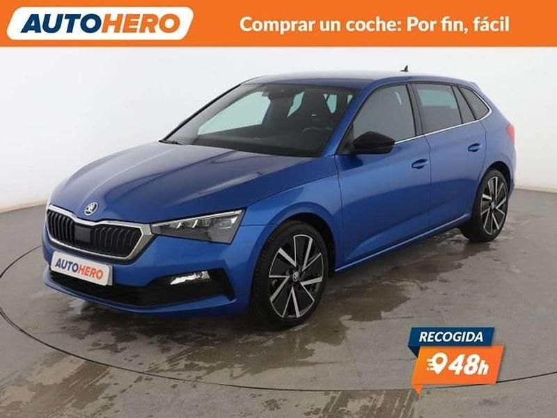 Usado Skoda Scala Ambition 150 CV (110 kW) 2022 Azul Utilitario