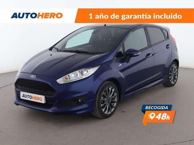 Azul Usado 2017 Ford Fiesta ST-Line Utilitario | 9999 € (Precio justo) - Imagen 1/4