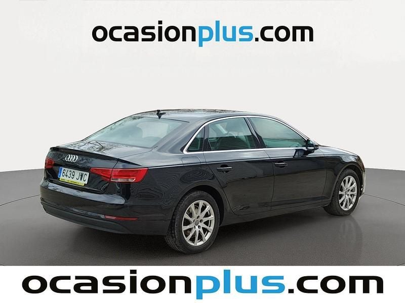 Usado Audi A4 150 CV (110 kW) 2017 Negro Berlina