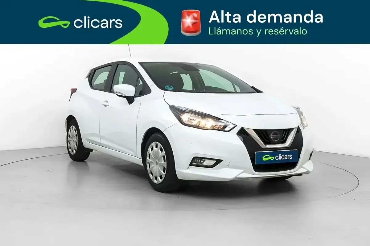 Usado Nissan Micra Acenta 92 CV (67 kW) 2023 Blanco Utilitario