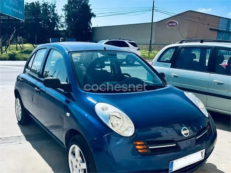 Occasion Nissan Micra Visia 80 PK (58 kW) 2003 Blauw Hatchback